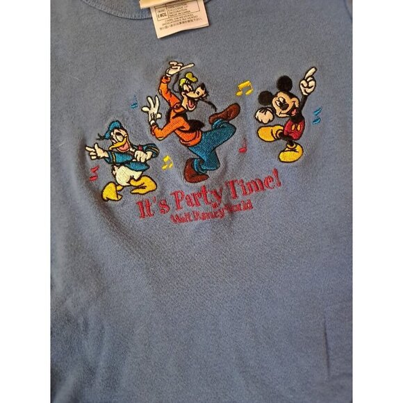 Vintage Baby Ringer t-shirt Bodysuit Sz 6M Walt Disney World Florida mickey - Picture 1 of 3